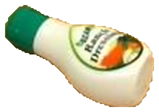 Photo crop: dressing bottle